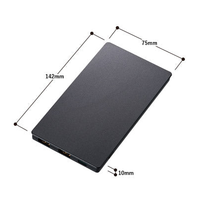 全面印刷できるモバイルチャージャー６０００フラット