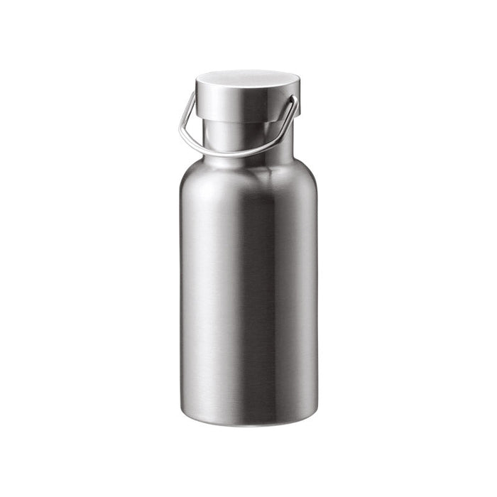 メタルハンドルサーモボトル４２０ｍｌ　シルバー