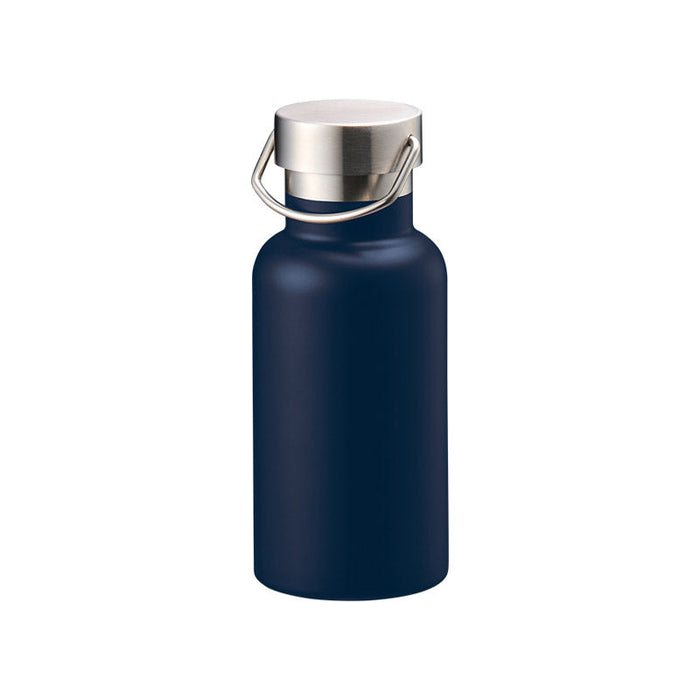 メタルハンドルサーモボトル４２０ｍｌ　ネイビー