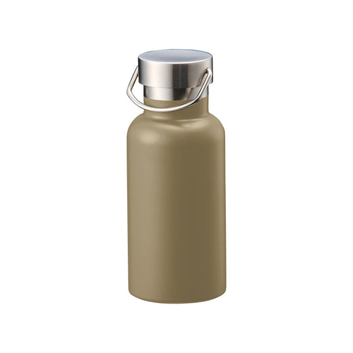 メタルハンドルサーモボトル４２０ｍｌ　カーキ