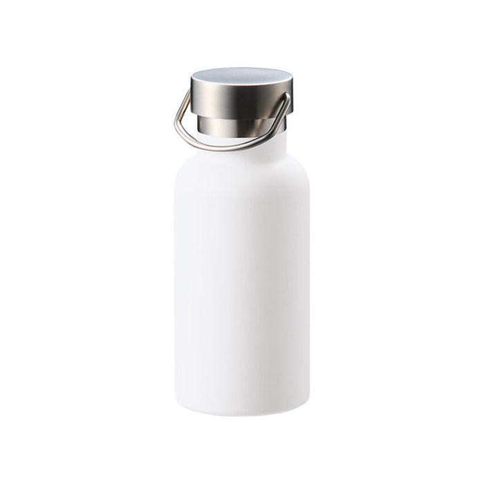 メタルハンドルサーモボトル４２０ｍｌ　ホワイト
