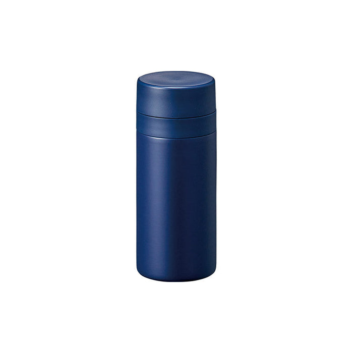スリムサーモステンレスボトル２００ｍｌ　ｖｅｒ．２　ネイビー