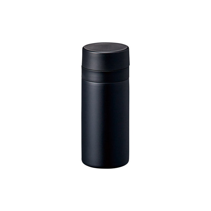 スリムサーモステンレスボトル２００ｍｌ　ｖｅｒ．２　ブラック