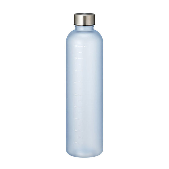 目盛り付フロストボトル１０００ｍｌ　ブルー
