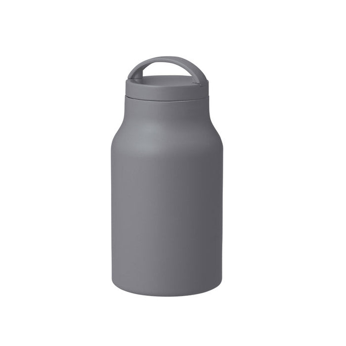 Ｈａｎｄｉｔシンプルサーモボトル３５０ｍｌ　チャコールブラック