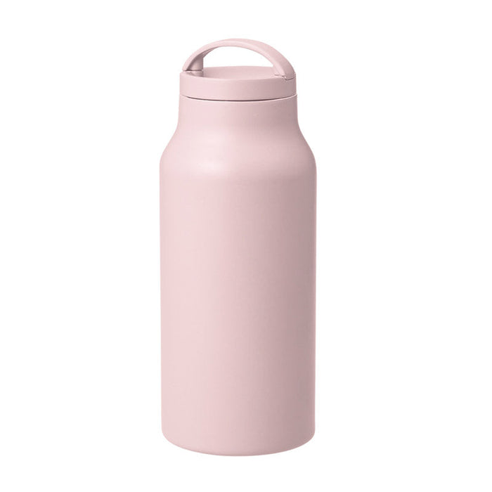 Ｈａｎｄｉｔシンプルサーモボトル５００ｍｌ　ピンクベージュ