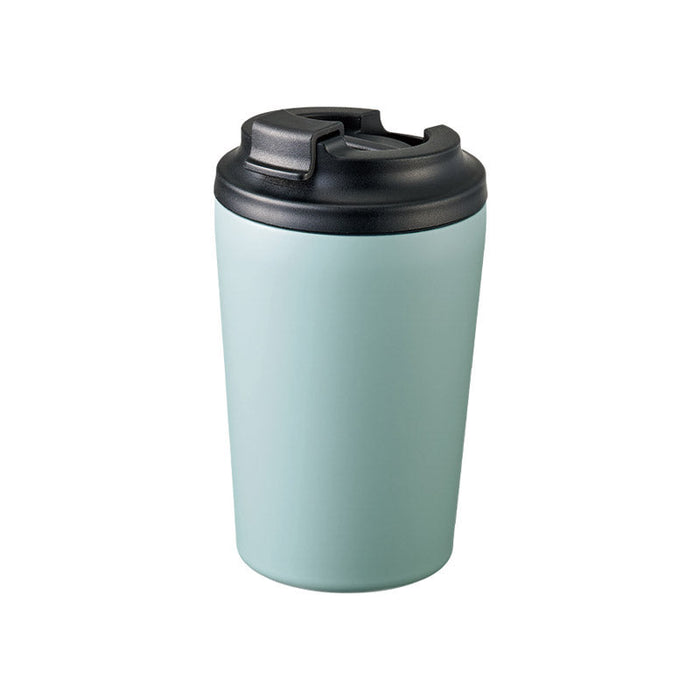 リッド付ステンレスサーモタンブラー３８０ｍｌ　スモークブルー