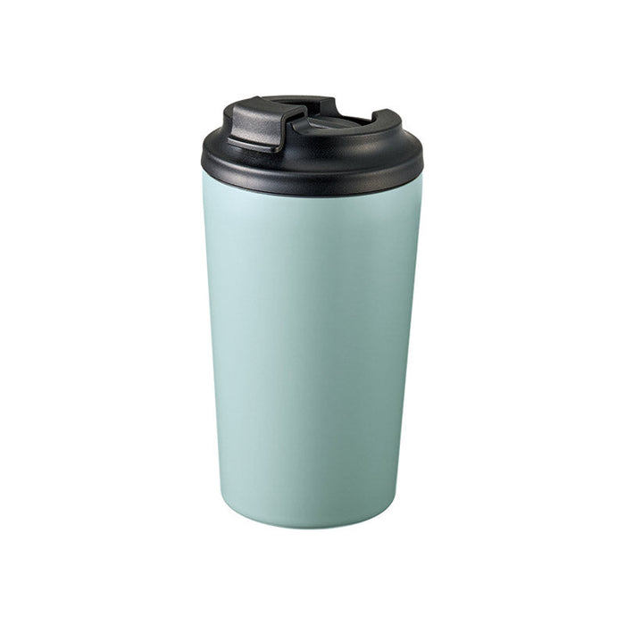 リッド付ステンレスサーモタンブラー４５０ｍｌ　スモークブルー