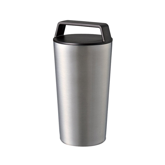 ハンドルサーモステンレスタンブラー４６０ｍｌ　シルバー