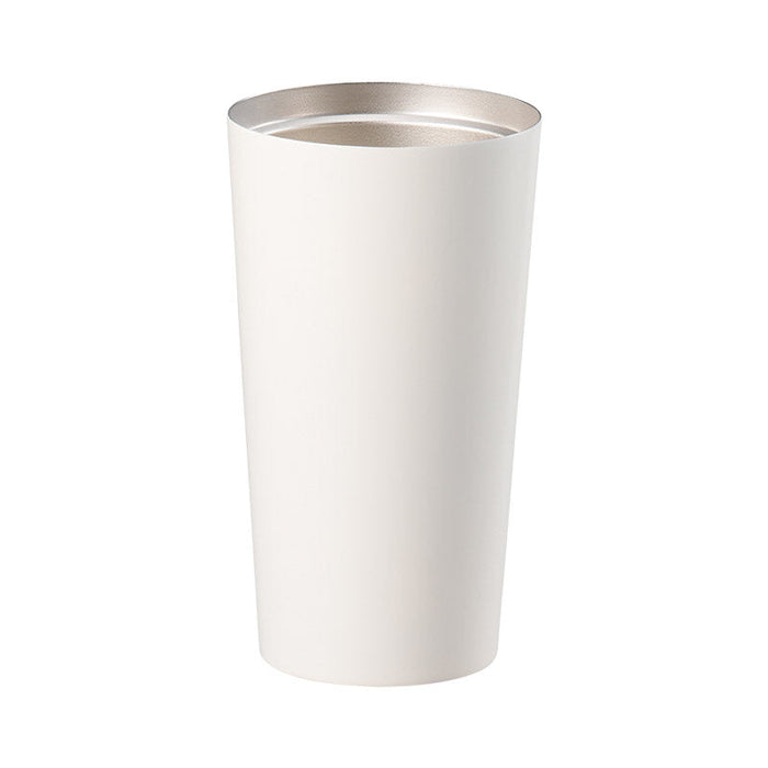 全面印刷できるステンレスサーモタンブラー４６０ｍｌ　ホワイト