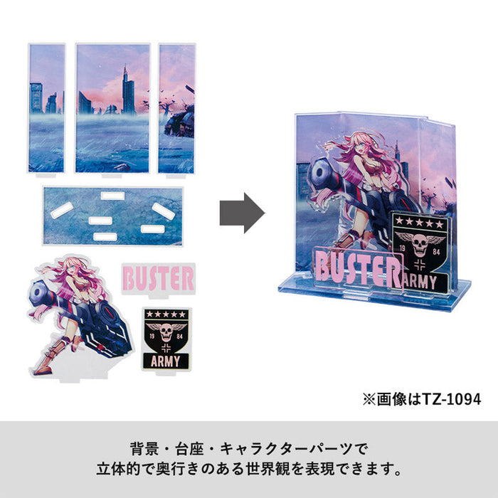 アクリルジオラマ１４０×２５０ｍｍ　クリア