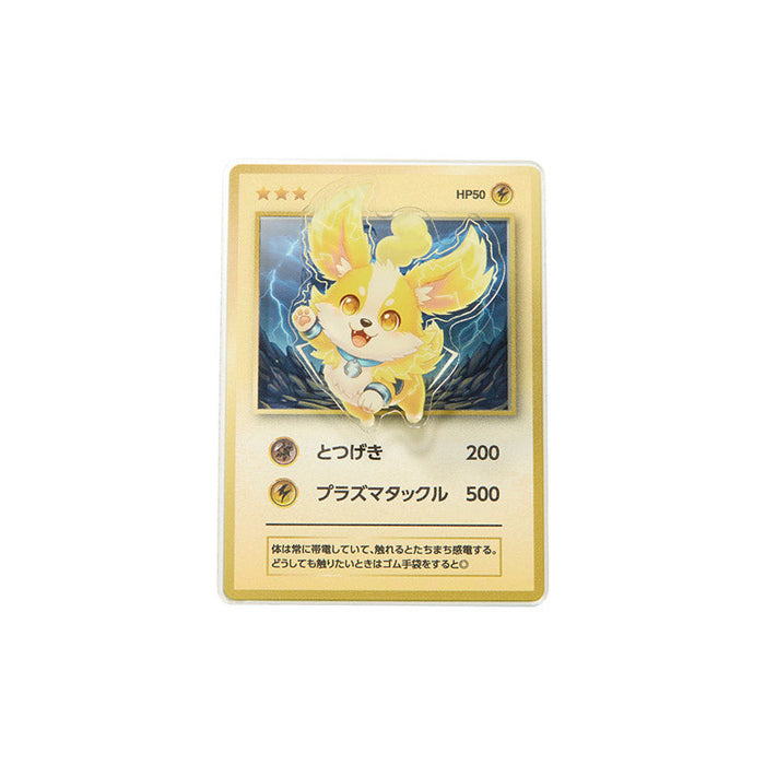 ポップアップアクリルクリップ　クリア