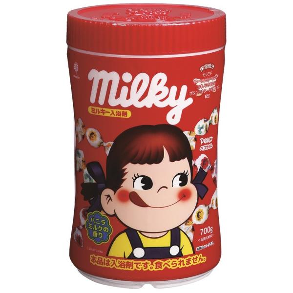 ミルキー 入浴剤 ペコちゃん ボトル700g