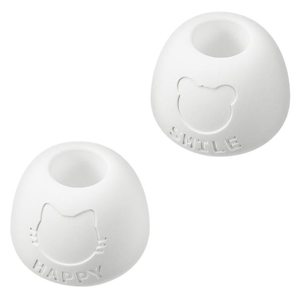 珪藻土歯ブラシ立て（ネコ・クマ）