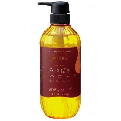 花蜜精みつばちハニーボディソープ500ml - ノベルティ本舗