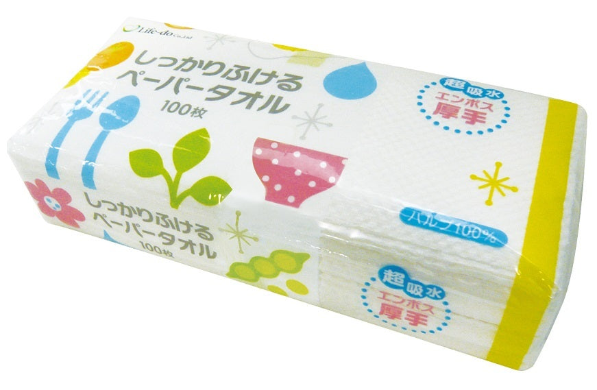 しっかりふける ペーパータオル100枚