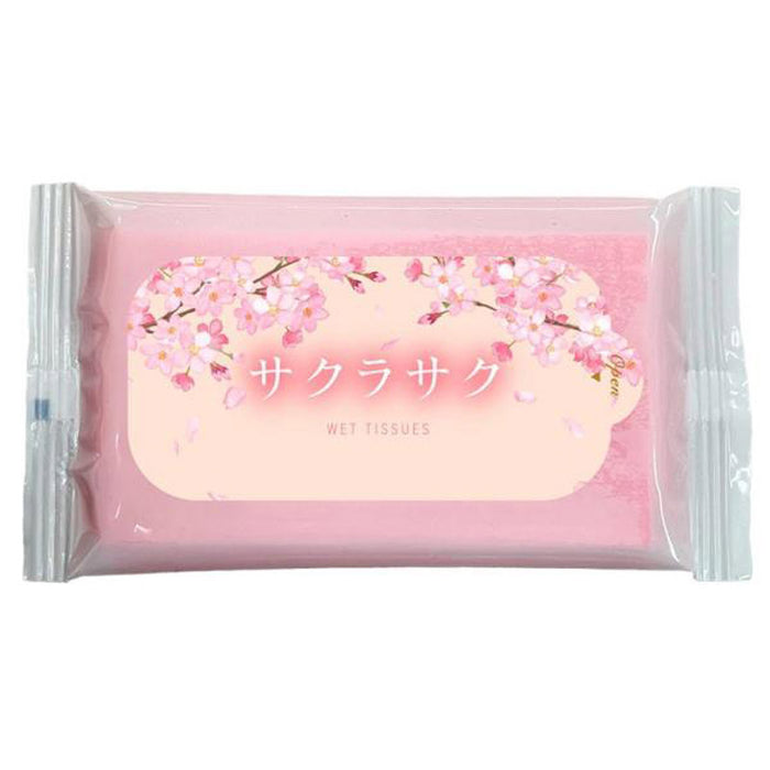 サクラサクカラーウェットティッシュ8枚入